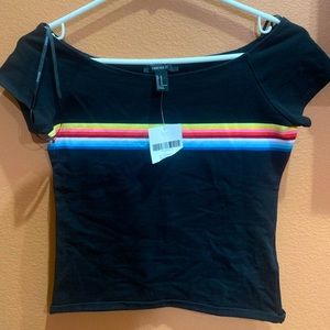 Off The Shoulder Cropped Top